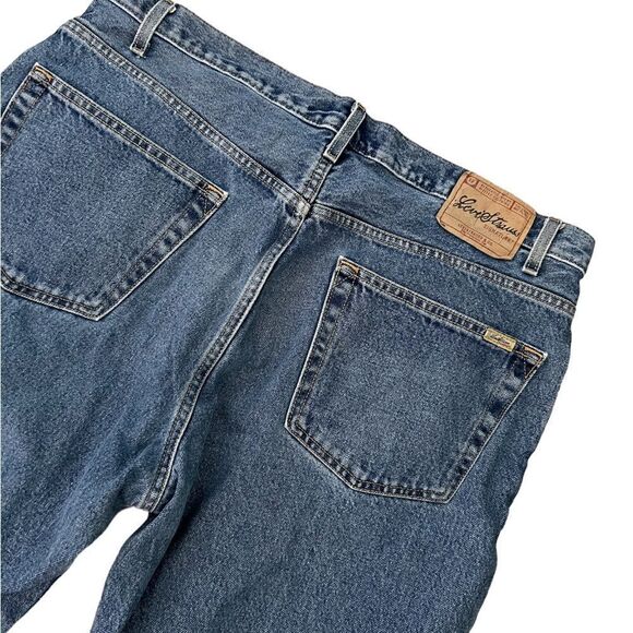 Levi Strauss Signature Relaxed Fit Denim Jeans size 42 x 30 - Picture 1 of 7